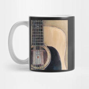 Martin Acoustic Guitar SSC-D35-14 - from Canada - Watercolor Art Print Mug